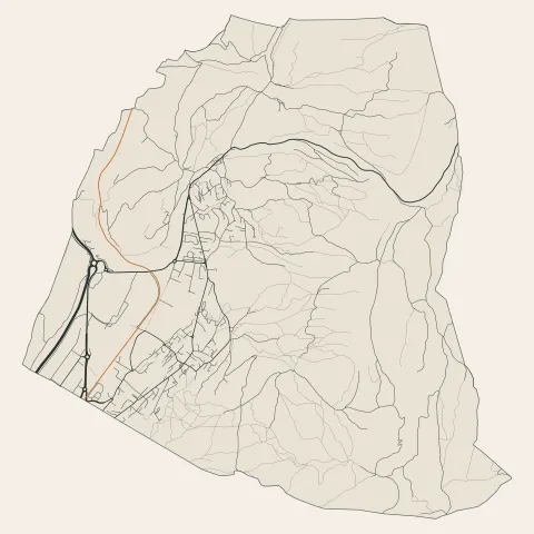 Arbent : voies