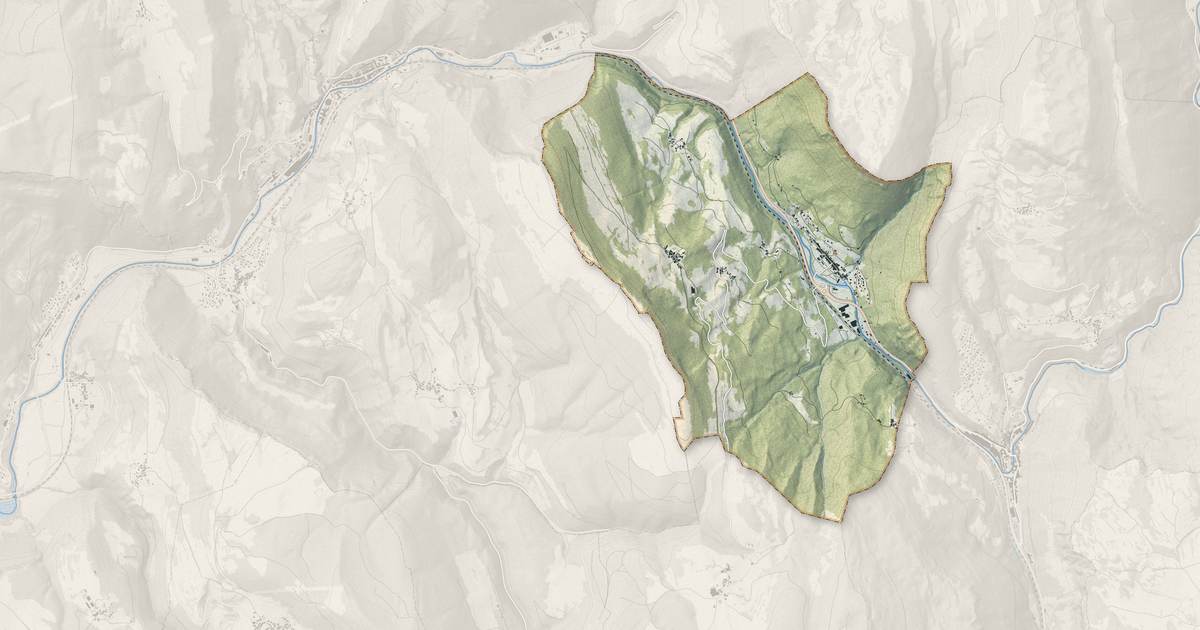 Portrait cartographique de Argis : relief, eau, forêts, bâti et voies, calculés à partir des données de l'IGN