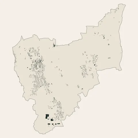 Attignat : bâti
