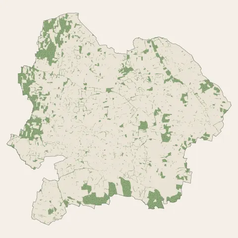 Bâgé-Dommartin : bois, forêts et landes