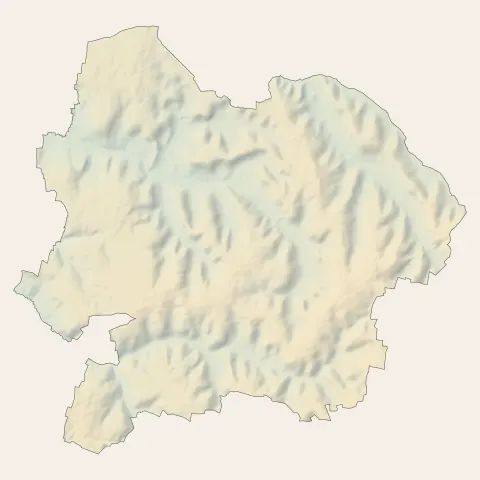 Bâgé-Dommartin : relief