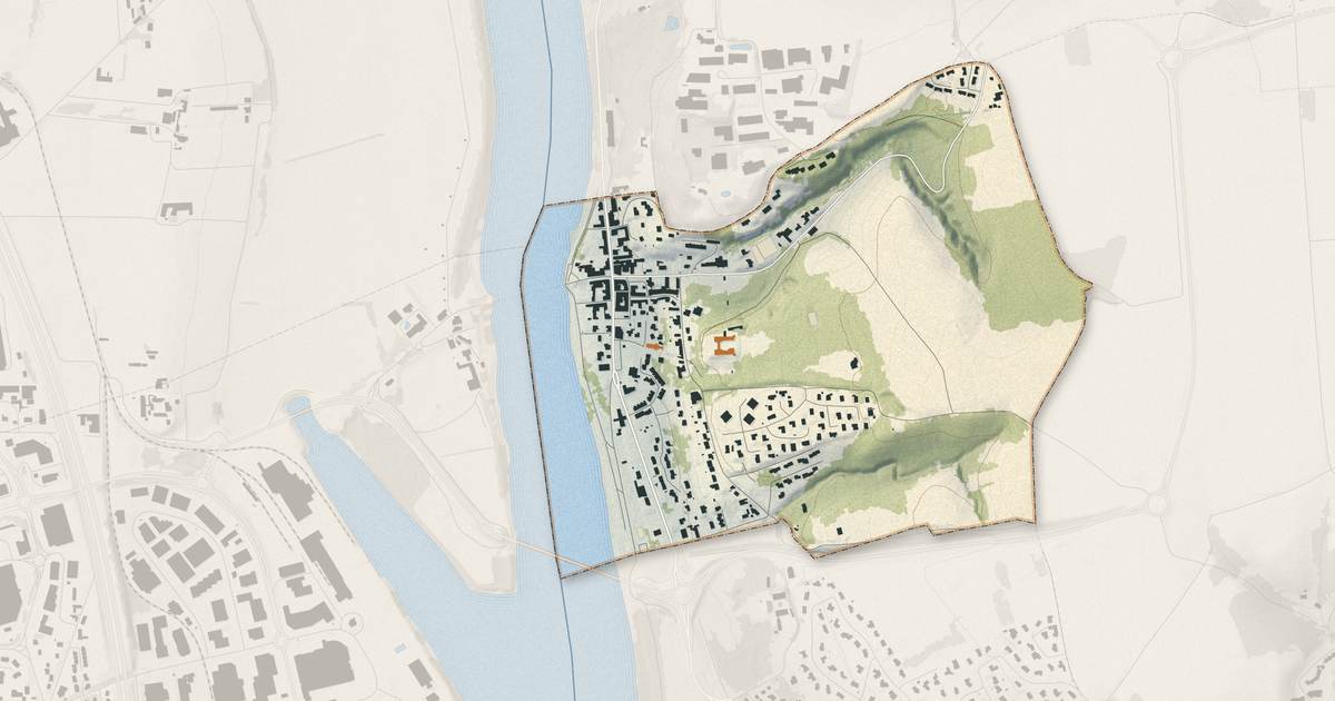 Portrait cartographique de Beauregard : relief, eau, forêts, bâti et voies, calculés à partir des données de l'IGN