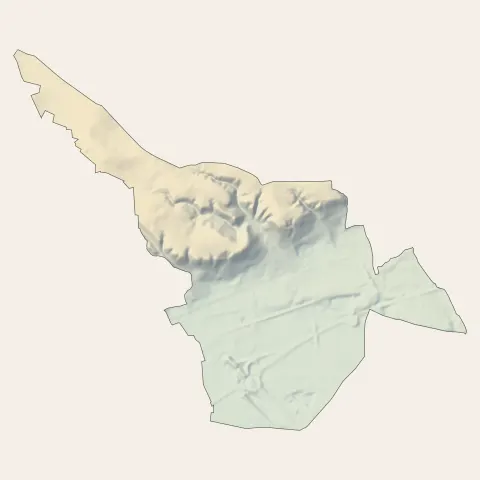 La Boisse : relief