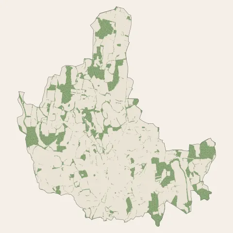 Chalamont : bois, forêts et landes