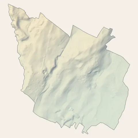 Chevry : relief