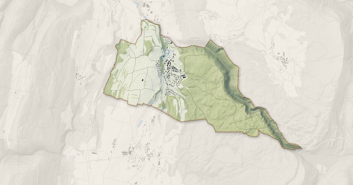 Portrait cartographique de Condamine : relief, eau, forêts, bâti et voies, calculés à partir des données de l'IGN
