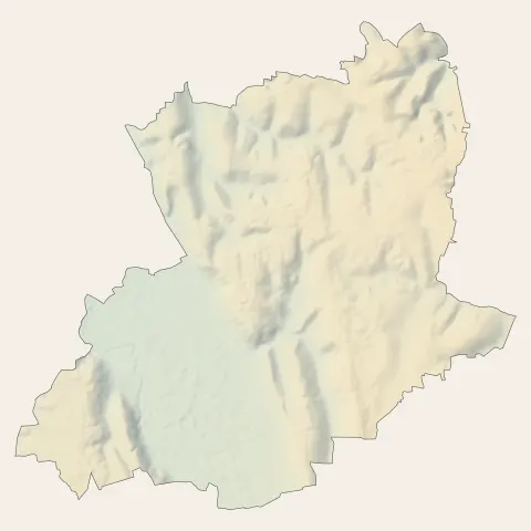 Bresse Vallons : relief