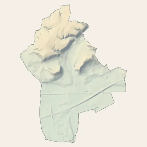 Dagneux : relief
