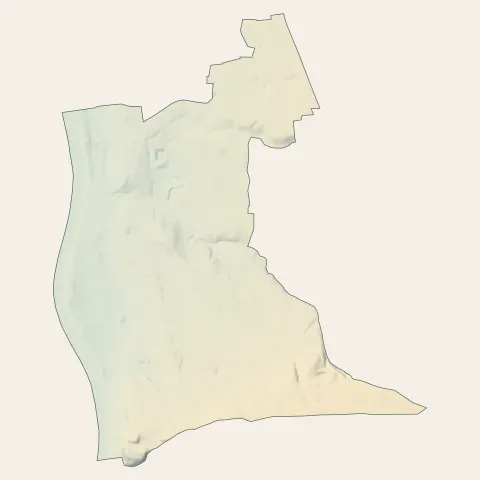 Fareins : relief