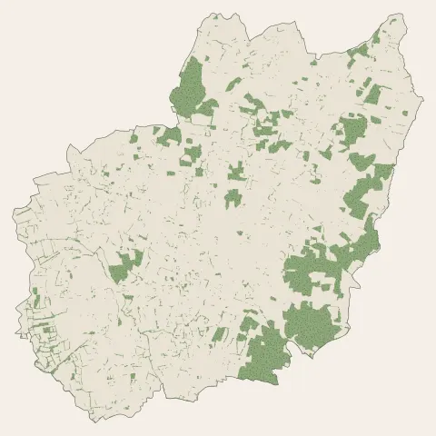 Foissiat : bois, forêts et landes