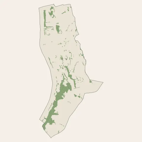 Jassans-Riottier : bois, forêts et landes