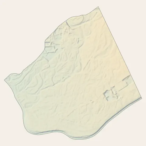 Loyettes : relief