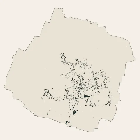 Manziat : bâti