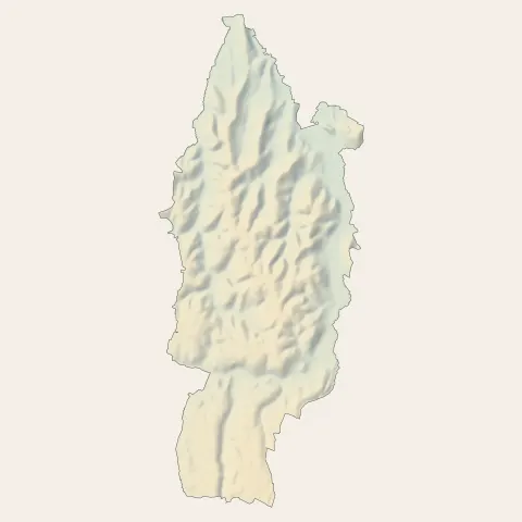 Marboz : relief