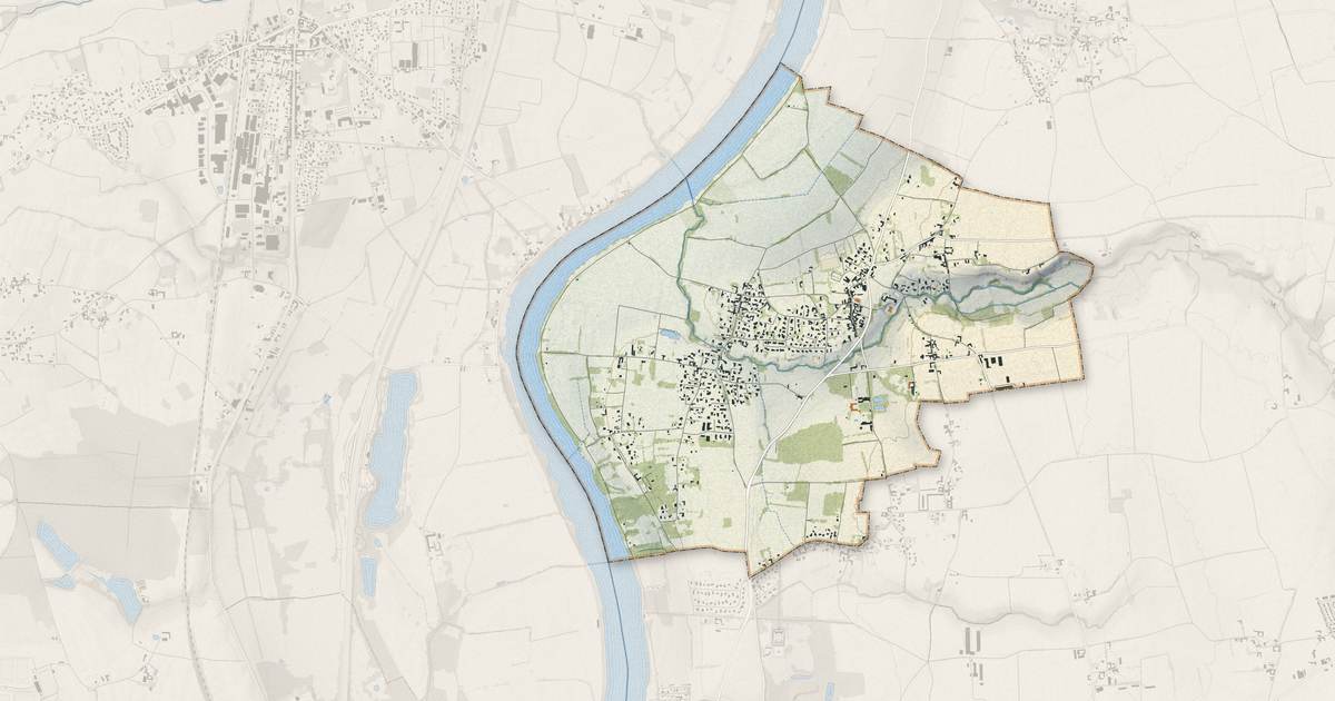 Portrait cartographique de Messimy-sur-Saône : relief, eau, forêts, bâti et voies, calculés à partir des données de l'IGN