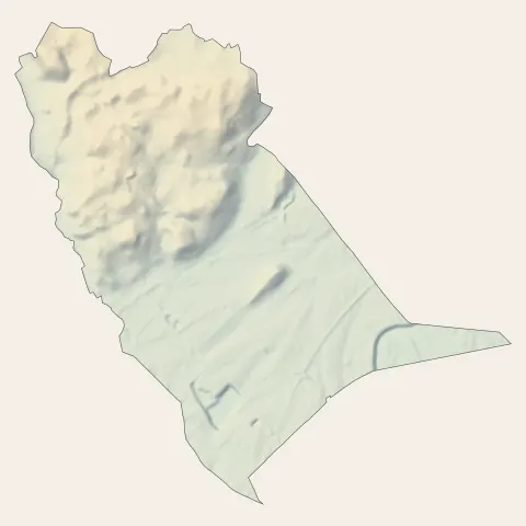 Meximieux : relief