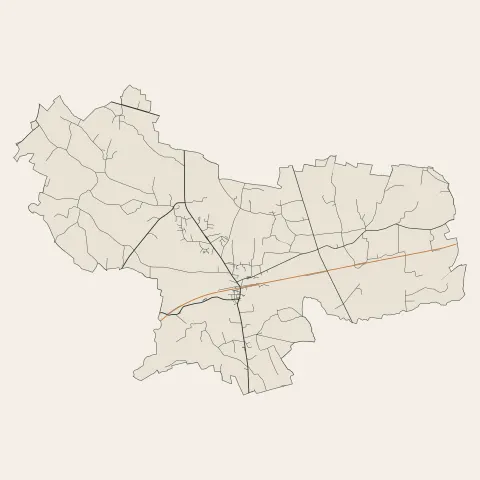 Mézériat : voies