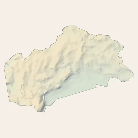 Mionnay : relief