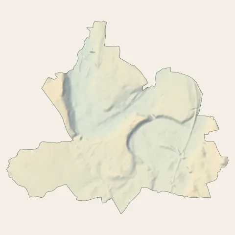 Montagnat : relief