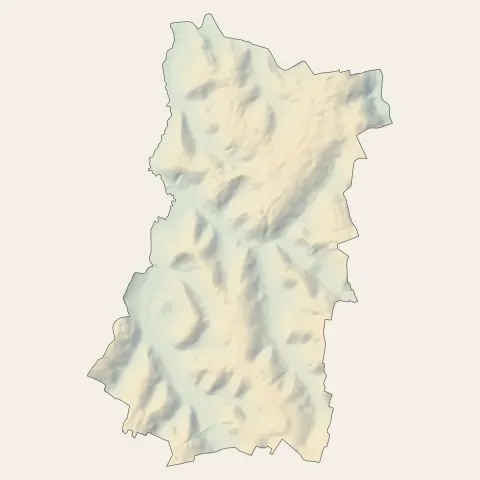 Montrevel-en-Bresse : relief