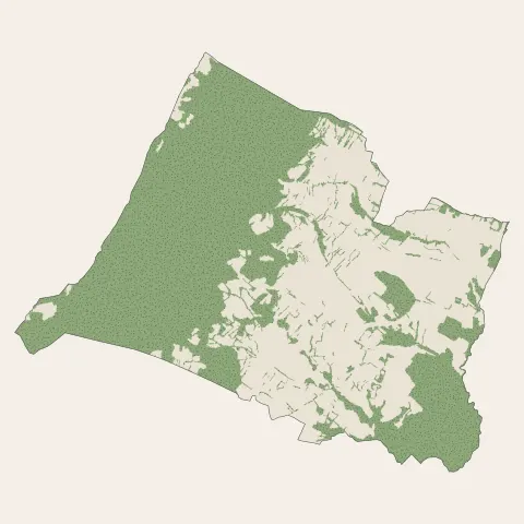 Péron : bois, forêts et landes