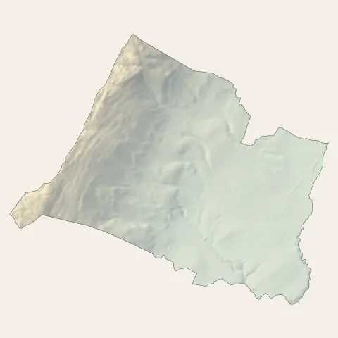 Péron : relief