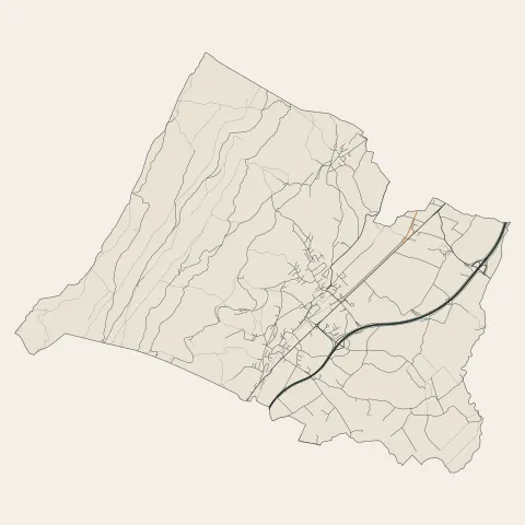 Péron : voies