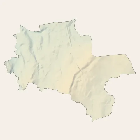 Péronnas : relief