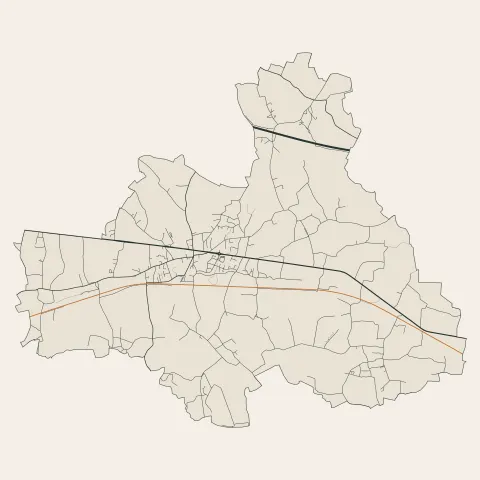 Polliat : voies