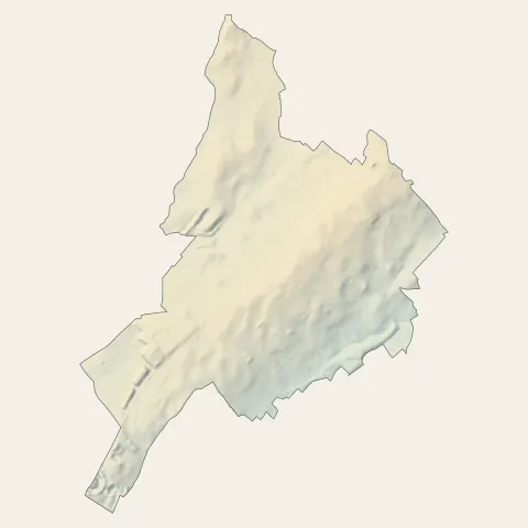 Prévessin-Moëns : relief