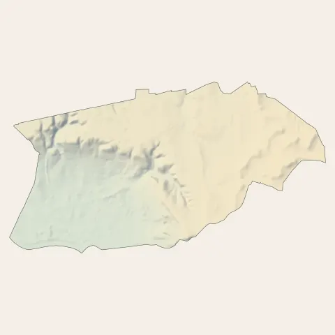 Reyrieux : relief