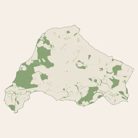 Saint-André-de-Corcy : bois, forêts et landes