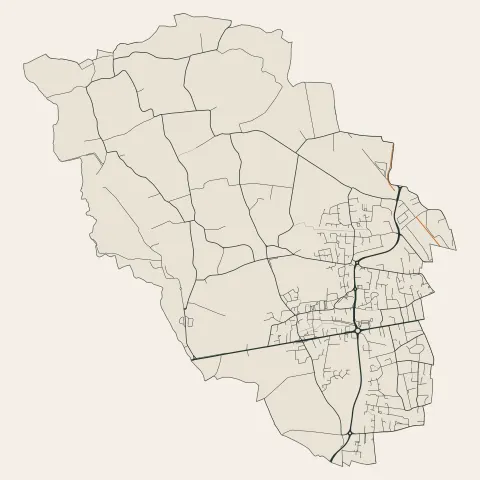 Saint-Denis-lès-Bourg : voies