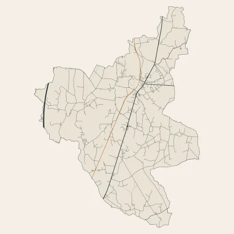 Saint-Étienne-du-Bois : voies