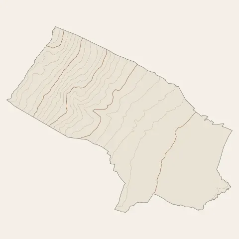 Saint-Jean-de-Gonville : courbes de niveau