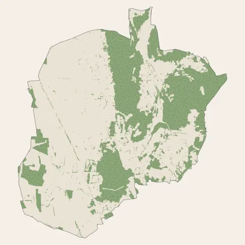Saint-Martin-du-Mont : bois, forêts et landes