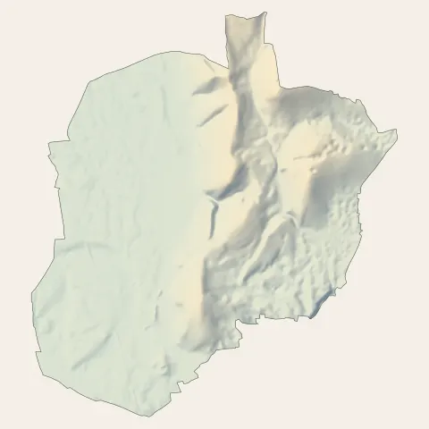 Saint-Martin-du-Mont : relief