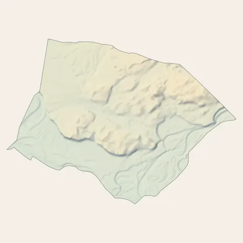 Saint-Maurice-de-Gourdans : relief
