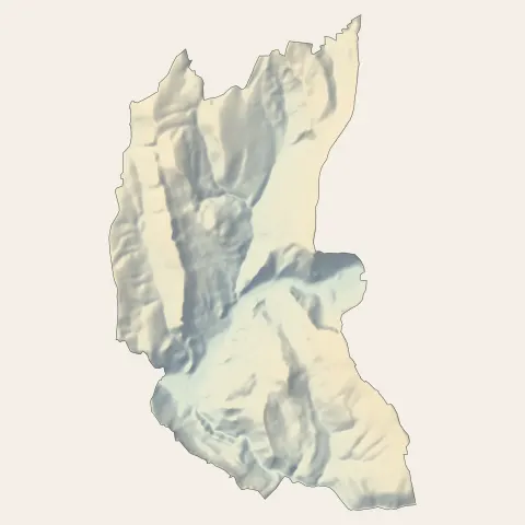 Saint-Rambert-en-Bugey : relief