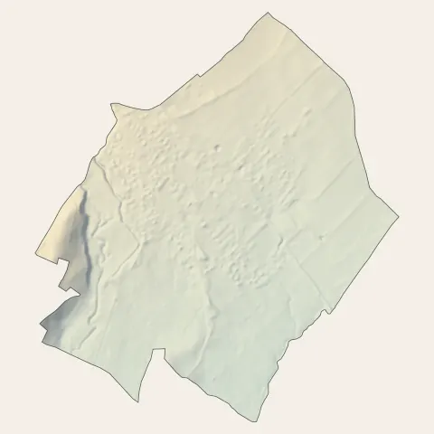 Ségny : relief