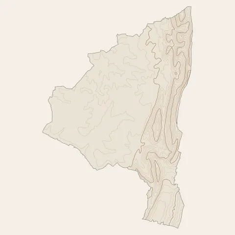 Val-Revermont : courbes de niveau