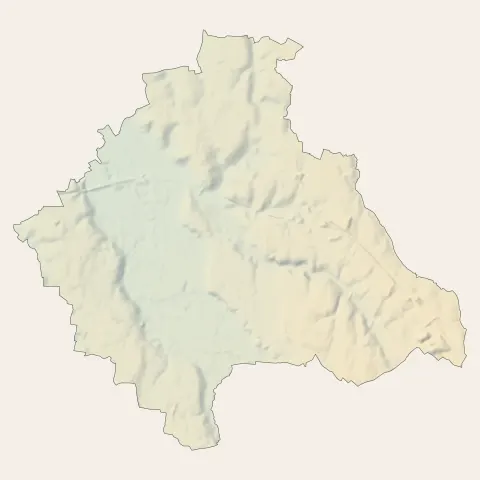 Viriat : relief