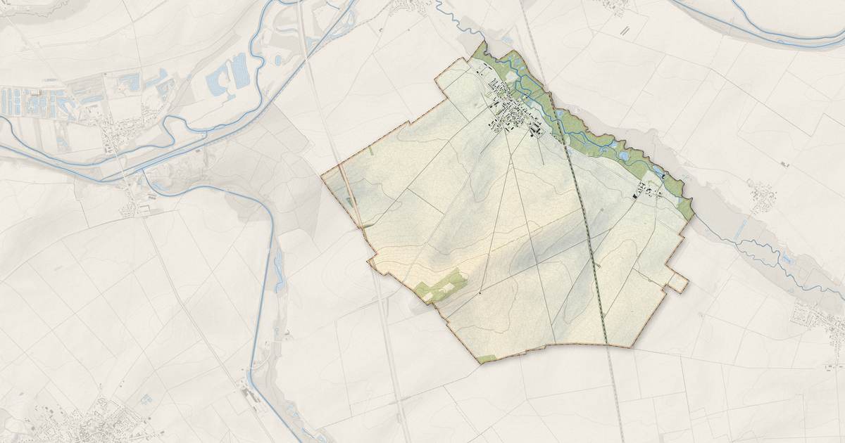 Portrait cartographique de Aguilcourt : relief, eau, forêts, bâti et voies, calculés à partir des données de l'IGN