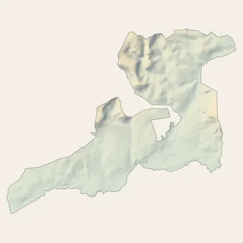 Anizy-le-Grand : relief