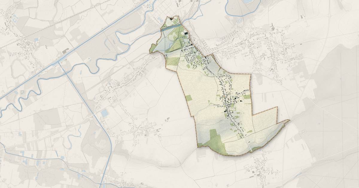 Portrait cartographique de Autreville : relief, eau, forêts, bâti et voies, calculés à partir des données de l'IGN