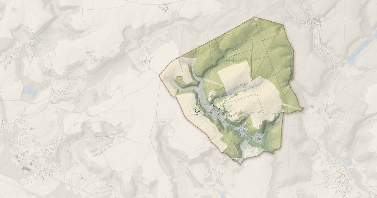 Portrait cartographique de Bassoles-Aulers : relief, eau, forêts, bâti et voies, calculés à partir des données de l'IGN