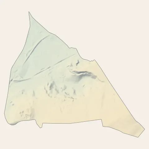 Belleu : relief
