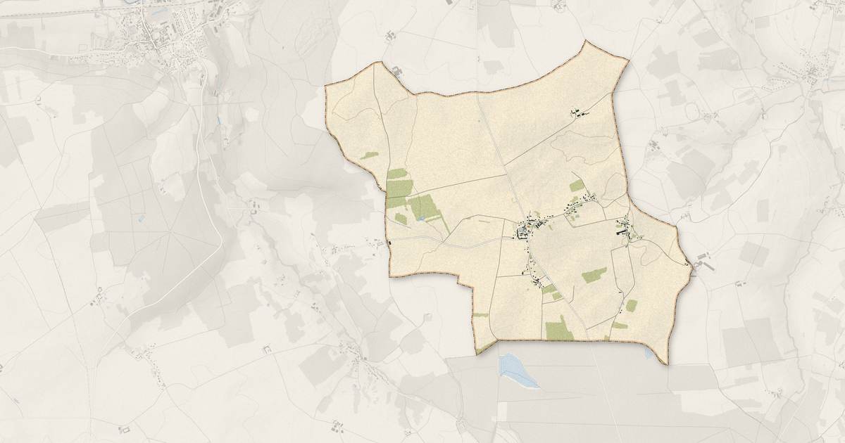 Portrait cartographique de La Chapelle-sur-Chézy : relief, eau, forêts, bâti et voies, calculés à partir des données de l'IGN