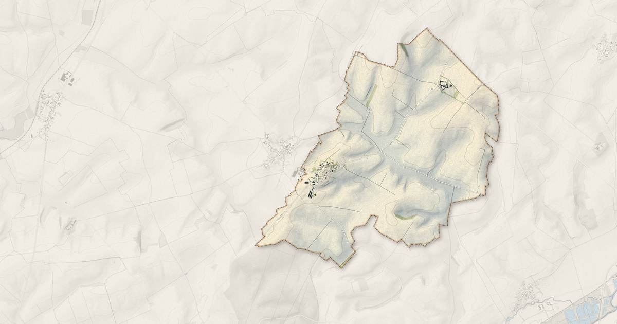 Portrait cartographique de Châtillon-lès-Sons : relief, eau, forêts, bâti et voies, calculés à partir des données de l'IGN
