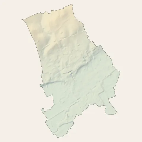 Chauny : relief
